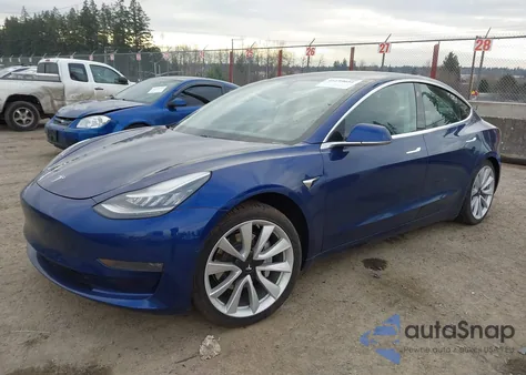 2020 Tesla Model 3 Performance Dual Motor All-Wheel Drive from USA, damaged, VIN 5YJ3E1ECXLF586820